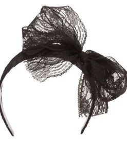 Amscan AU Awesome 80S Lace Headband With Bow Cheap