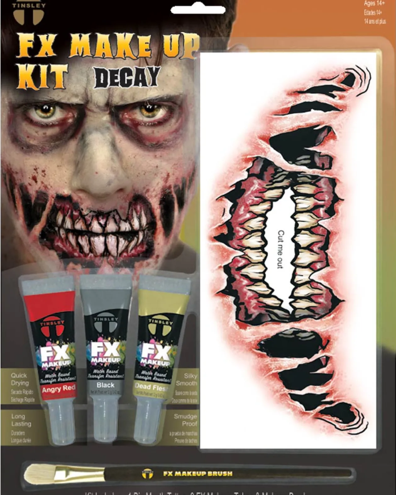 Tinsley Transfers Big Mouth Decay Makeup Kit Discount
