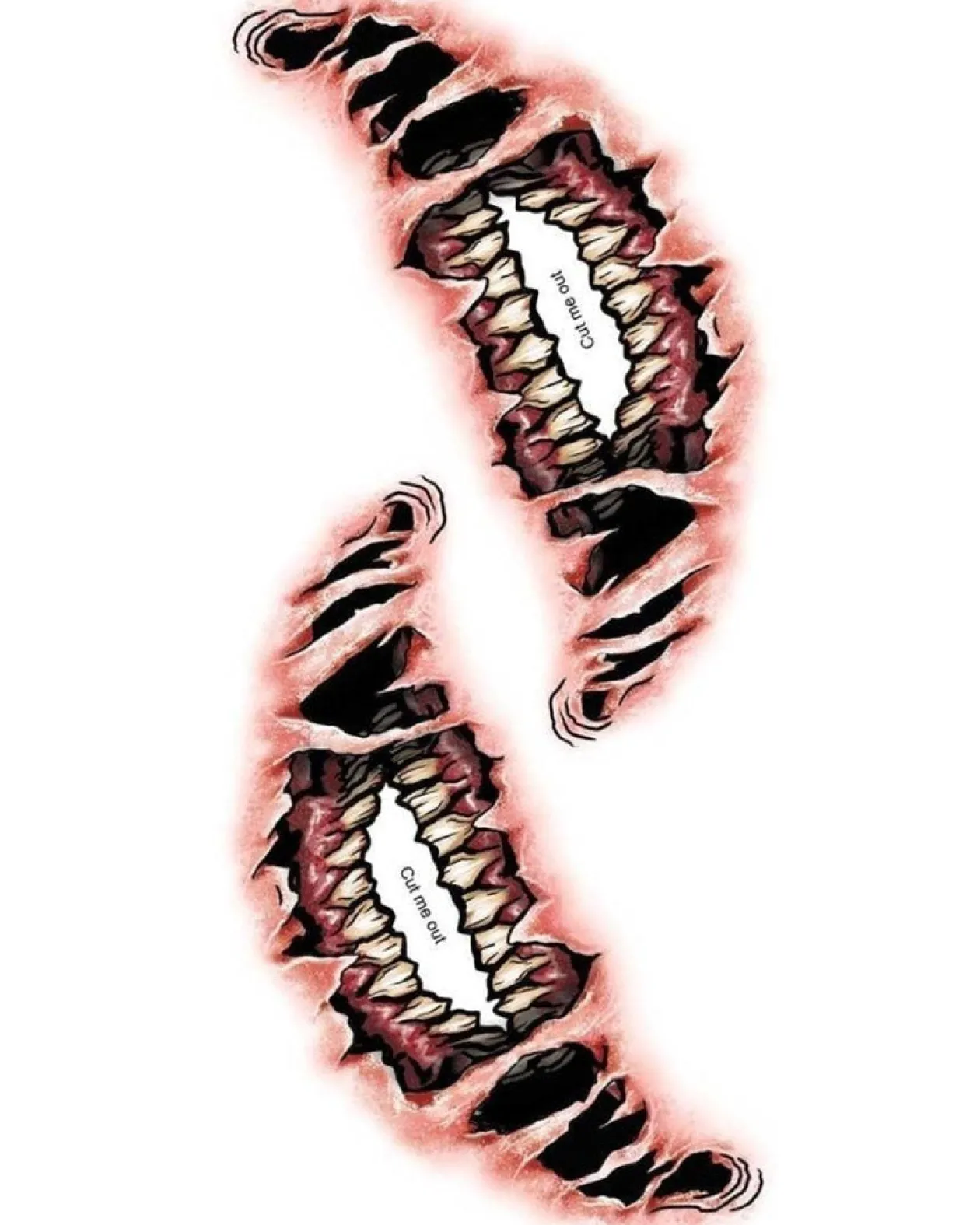 Tinsley Transfers Big Mouth Decay Tattoo Kit Best Sale