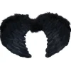 Sweidas Black Feather Small Angel Wings Hot