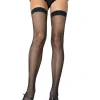 Leg Avenue Black Fishnet Thigh High Stockings Best Sale