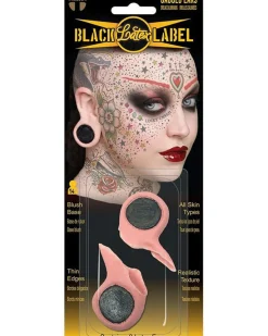 Tinsley Transfers Black Label Gauged Ears New