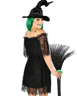 * Black Lace Halloween Plus Size Womens Dress Clearance
