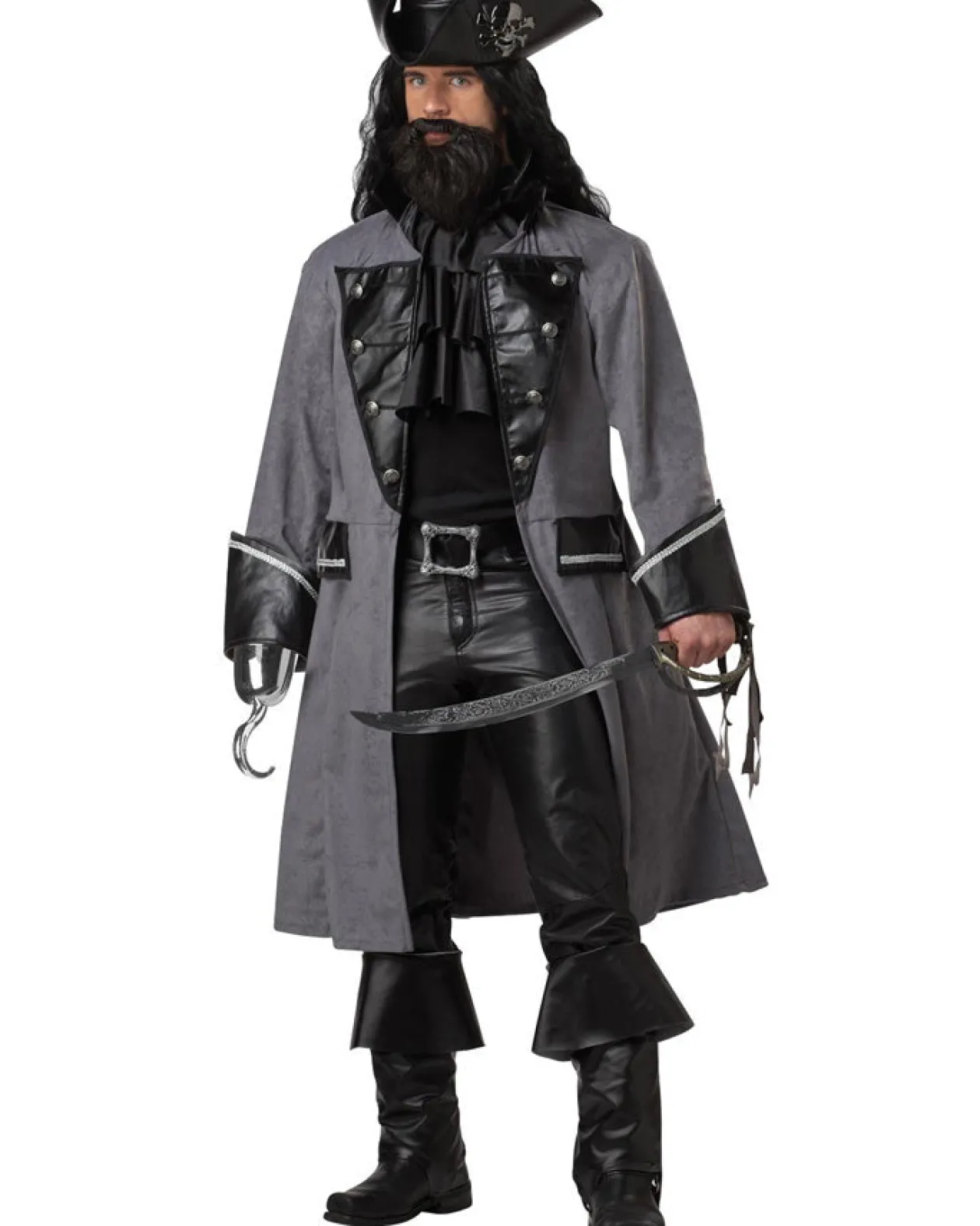 California Costumes Blackbeard The Pirate Mens Costume Store