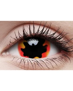 ABK Imports Blackhole Sun 17Mm Black And Red Contact Lenses Shop
