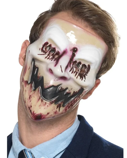 Smiffys Blood Smile Half Mask Store