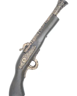 Tomfoolery Brown And Gold Pirate Pistol Prop Hot