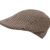Tomfoolery Brown Tweed Flat Cap Fashion