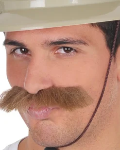 Tomfoolery Bushy Brown Moustache Fashion