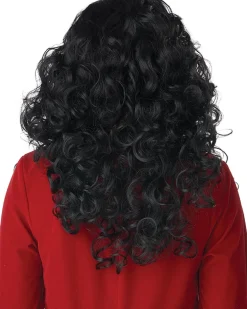California Costumes Captain Hook Curly Black Wig Discount