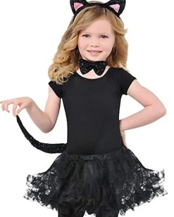 Amscan AU Cat Headband Bow Tie And Tail Set Fashion