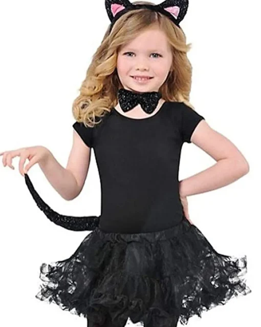 Amscan AU Cat Headband Bow Tie And Tail Set Fashion