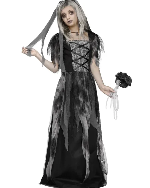 Fun World Cemetery Bride Girls Costume New