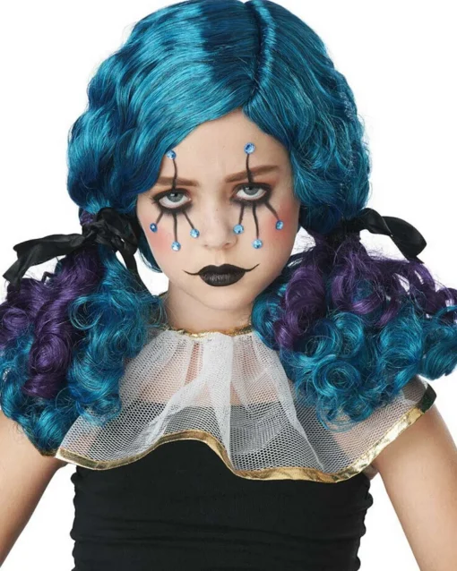 California Costumes Clowny Curls Girls Wig Cheap