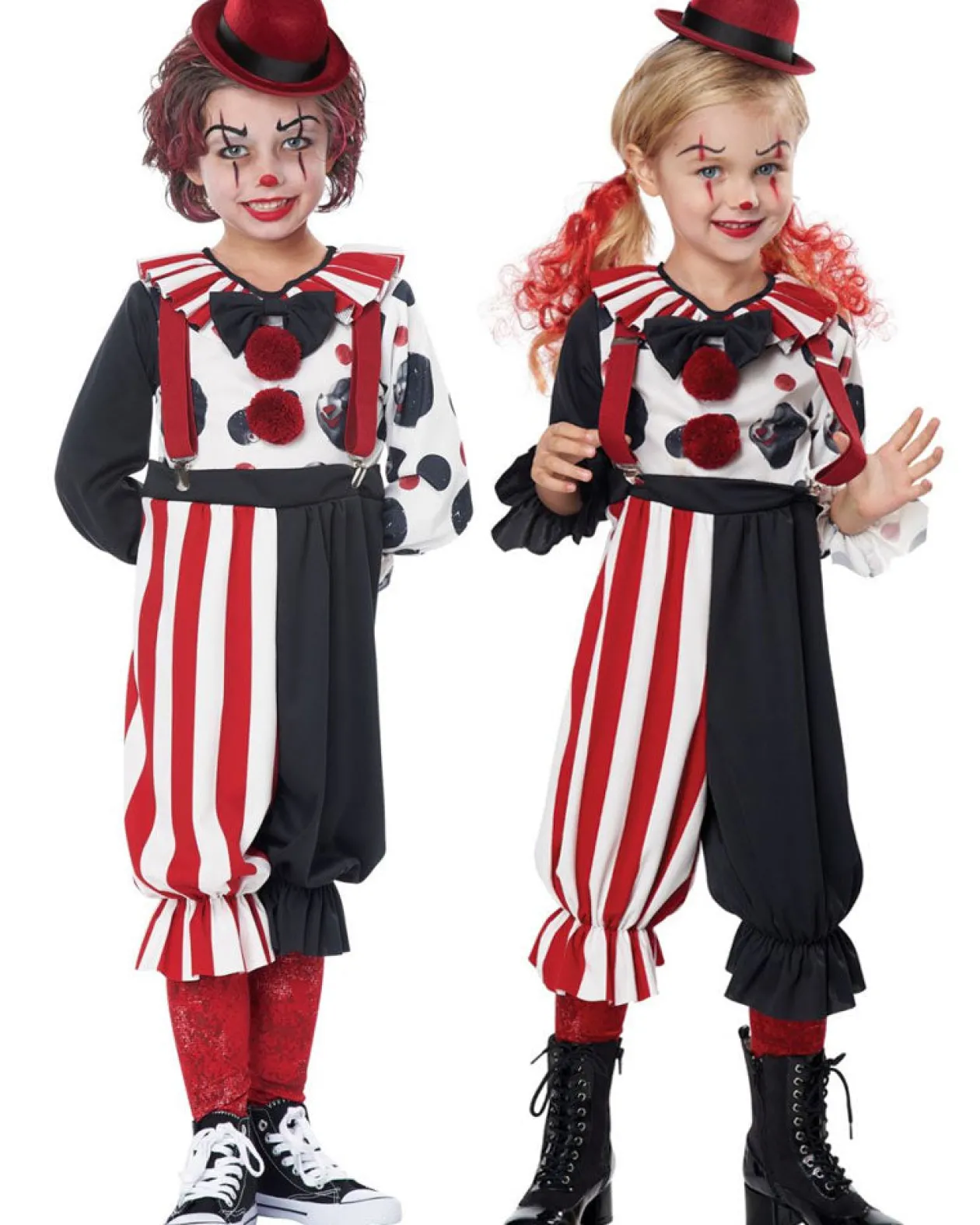 California Costumes Creepy Clown Toddler Costume New