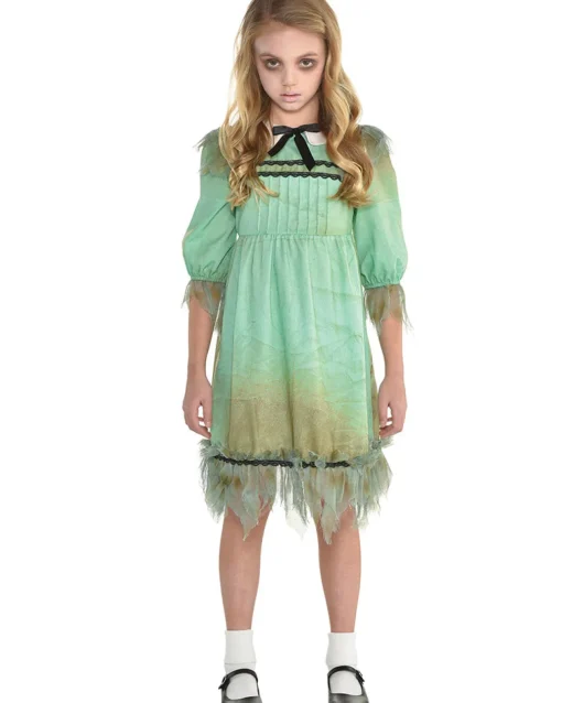 Amscan AU Creepy Girl Girls Costume Hot