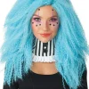 California Costumes Crimped N Kooky Long Blue Wig Best