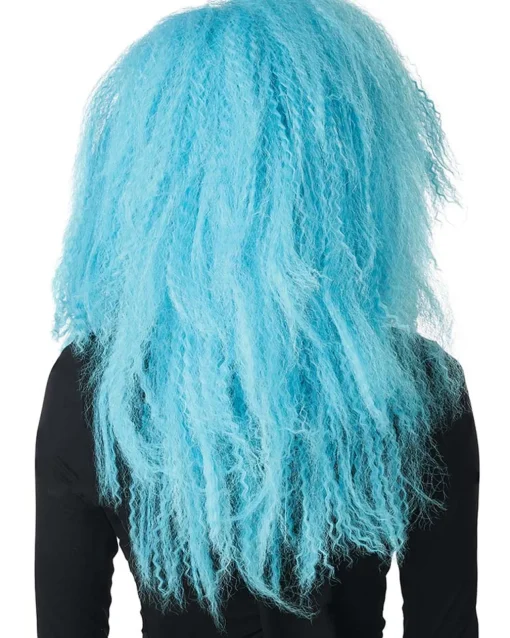 California Costumes Crimped N Kooky Long Blue Wig Best