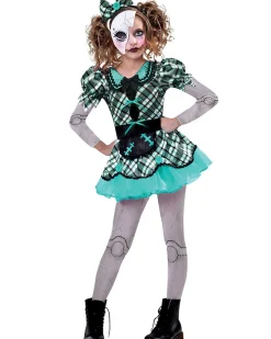 Amscan AU Dark Doll Girls Costume Flash Sale