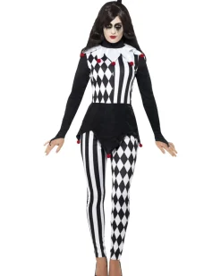 Smiffys Dark Jester Womens Costume Outlet