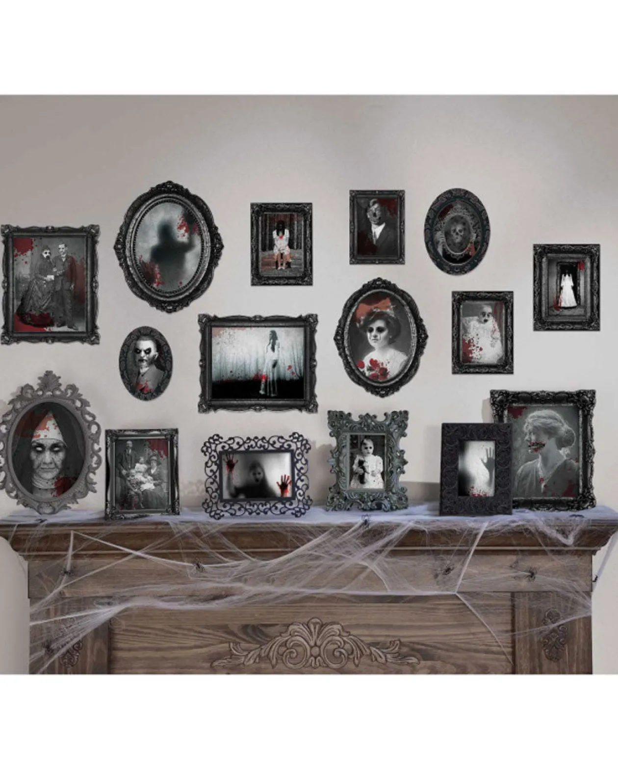 Amscan AU Dark Manor Frame Cutouts Pack Of 30 Outlet