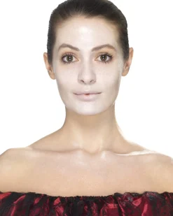 Smiffys Day Of The Dead Face Tattoo Transfers Kit Black And Red Cheap