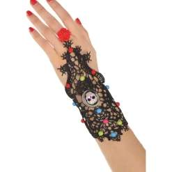 Amscan AU Day Of The Dead Ring Bracelet Cheap