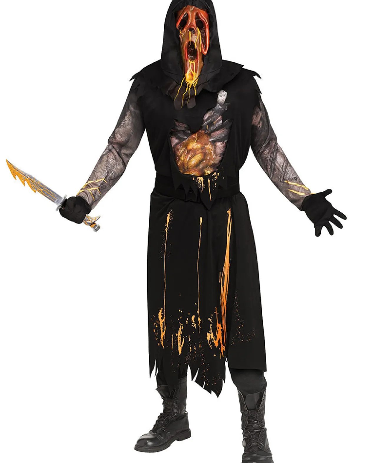 Fun World Dead By Daylight Scorched Ghost Face Mens Costume Store