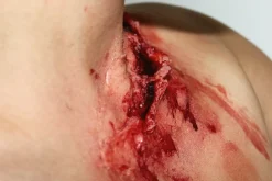 ForensicFX Studios Deep Neck Wound Prosthetic New
