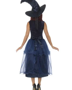 Smiffys Deluxe Midnight Witch Womens Costume Fashion