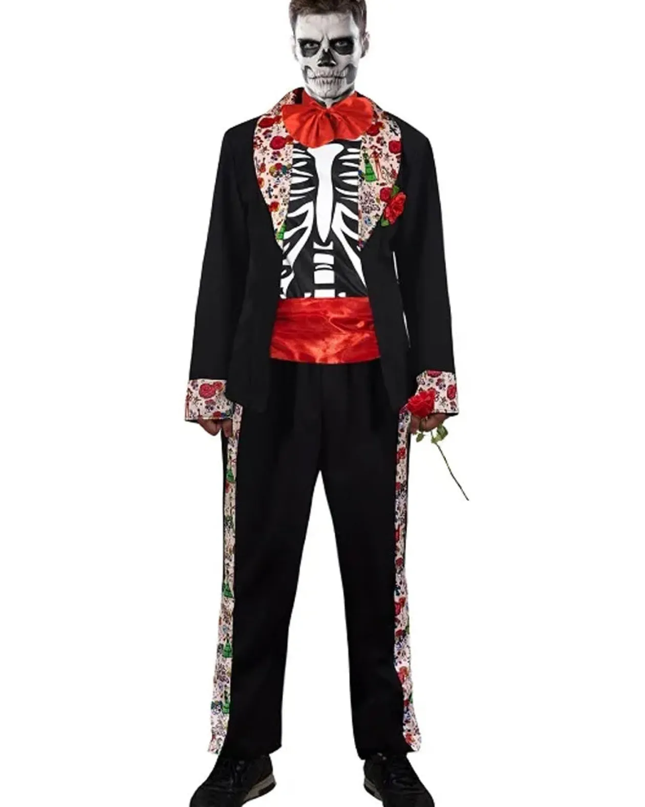 Interalia Dia De Los Muertos Mens Costume Best Sale