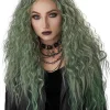 California Costumes Enchanted Waves Green Wig Discount