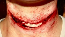 ForensicFX Studios Exposed Slit Throat Prosthetic Fashion