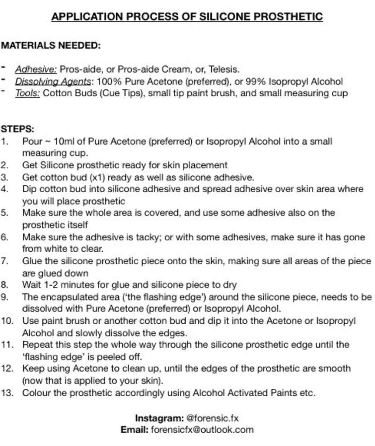 ForensicFX Studios Exposed Slit Throat Prosthetic Fashion