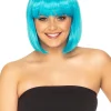 * Fashion Deluxe Aquamarine Bob Wig Cheap