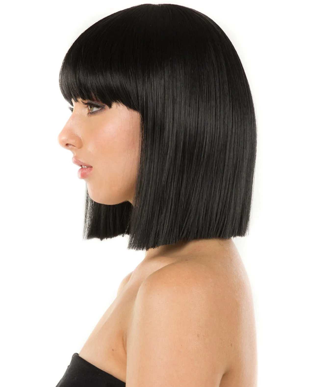 * Fashion Deluxe Black Bob Wig Store