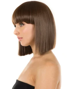 * Fashion Deluxe Brown Bob Wig Cheap