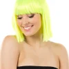 * Fashion Deluxe Neon Yellow Bob Wig Best
