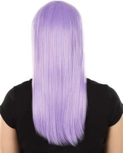 * Fashion Deluxe Pastel Lavender Long Wig New