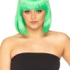 * Fashion Deluxe Spearmint Green Bob Wig Outlet