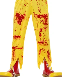 Smiffys Fast Food Kreepy Killer Clown Mens Costume Discount