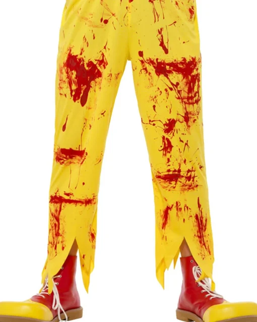 Smiffys Fast Food Kreepy Killer Clown Mens Costume Discount