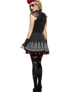 Smiffys Fever Day Of The Dead Womens Costume Online