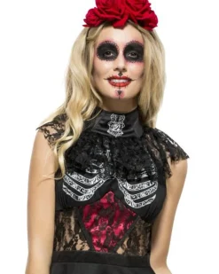 Smiffys Fever Day Of The Dead Womens Costume Online