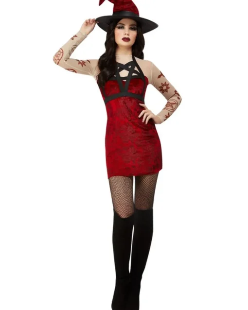 Smiffys Fever Satanic Witch Womens Costume Outlet