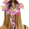 Fairy Girls Flower Pixie Pastel Headpiece Cheap
