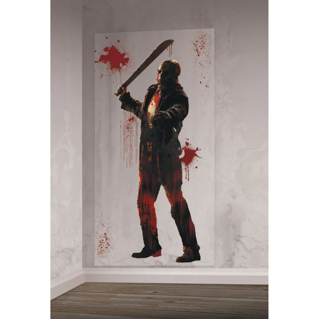 Amscan Friday The 13Th Jason Voorhees Scene Setter Add On 1.65M Store