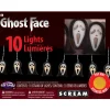 Fun World Ghost Face 10 String Lights Fashion