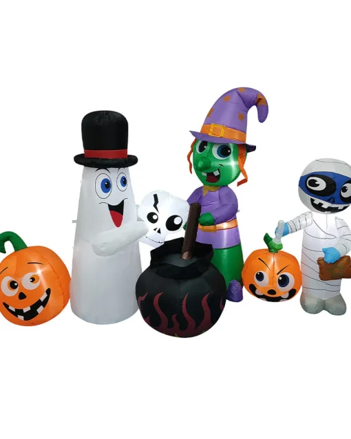 Channal Inflatables Ghost Family Lawn Inflatable 2.4M Cheap