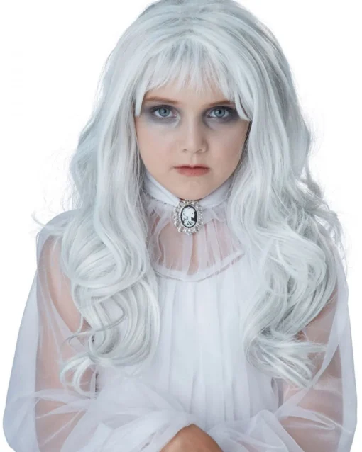 California Costumes Ghost Girls Grey Wig Best Sale